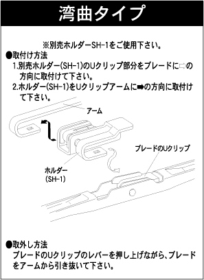 湾曲タイプ